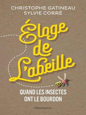 cover image of Éloge de l'abeille